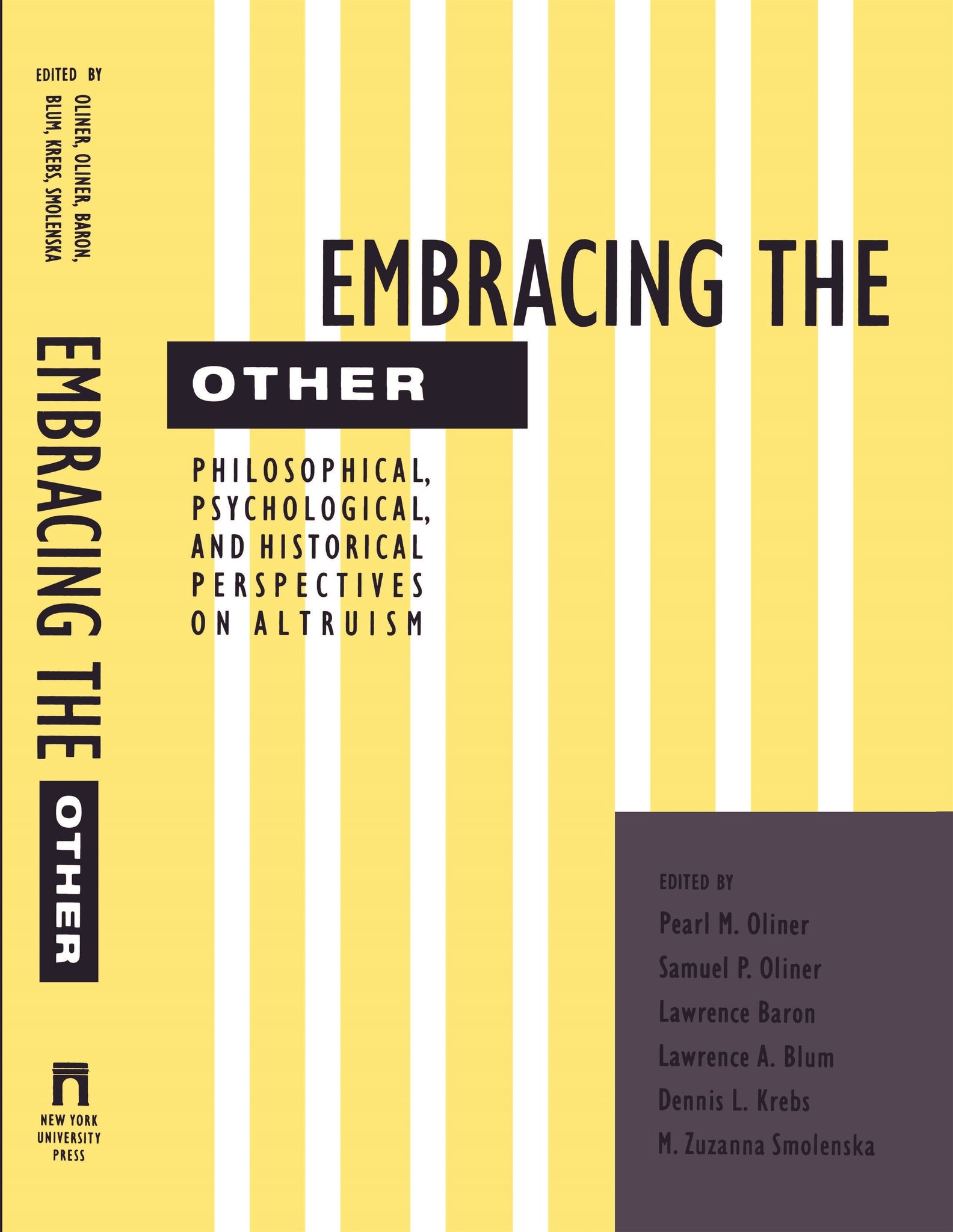 Cover image for Embracing the Other ISBN 9780814761908